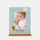 Photo personnalisée sur le panneau Lune (Recto)