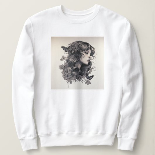 Photo personnalisée Sweatshirt de la fête des mère (Design devant)
