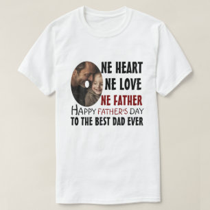 Photo personnalisée T-shirt Fête du Père - Cadeau