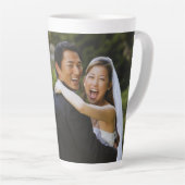 Photo personnalisée Tall Latte Mug (Angle droit)