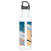 Photo personnalisée Texte Bouteille d'eau avec vos (Dos)