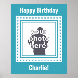 PHOTO PERSONNALISÉE, TEXTE ET affiche COULEUR