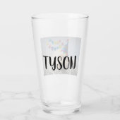 Photo personnalisée Verre à boire (Dos)