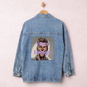 Photo personnalisée Veste Denim Bleue Femme (Hangar)