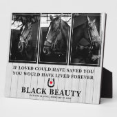 Photo Perte de cheval de compagnie | Plaque commémorativ (Côté)