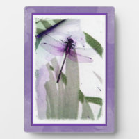 Photographie de libellule Plaque d'art