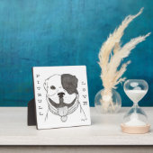 Photo Pitbull Love Plaque (Insitu)