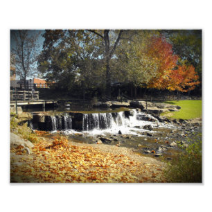 Photo pittoresque de paysage de nature de cascade