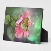 Photo Plaque à papillon Art déco (Côté)