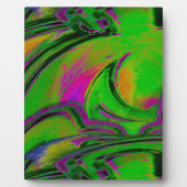 Photo Plaque Abstraite Verte (Devant)