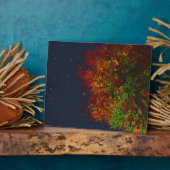 Photo Plaque Arc-en-ciel en chute (Côté)