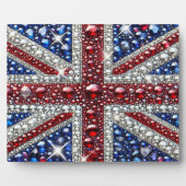 Photo Plaque aux couleurs britanniques Design moderne (Devant)