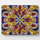 Photo Plaque avec Colombie Couleurs Design moderne (Devant)