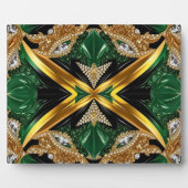 Photo Plaque avec design moderne sud-jamaïcain (Devant)