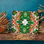 Photo Plaque avec Irlande Couleurs Design moderne (Côté)