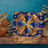 Photo Plaque avec Suède Couleurs Design moderne (Côté)