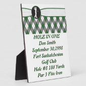 Photo Plaque avec texte (Côté)