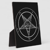 Photo Plaque Baphomet (Côté)