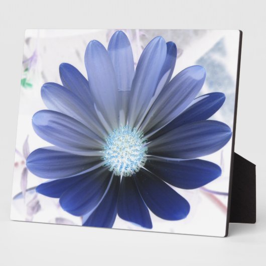 Photo Plaque bleue céleste (Côté)