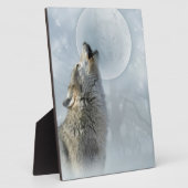 Photo Plaque bleue de Wolf 8X10 (Côté)