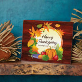 Photo Plaque bon thanksgiving 5A (Côté)
