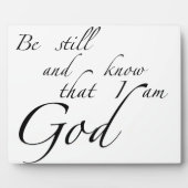 Photo Plaque calme (Devant)