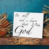 Photo Plaque calme (Côté)