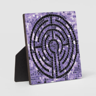 Photo Plaque Carré LABYRINTH VI 5,25 pouces avec Easel
