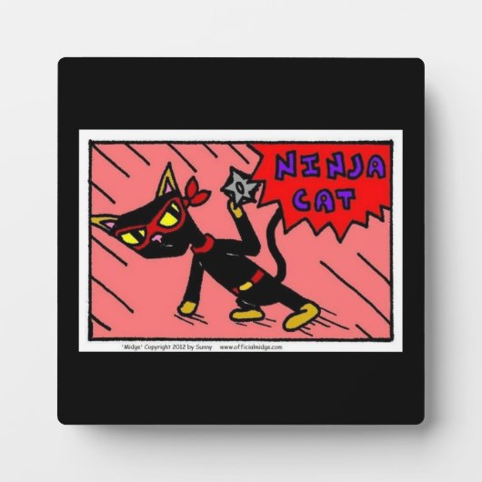 Photo Plaque CAT Mel NINJA (Devant)