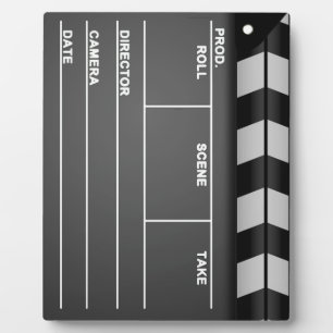 Photo Plaque Clapboard avec Easel