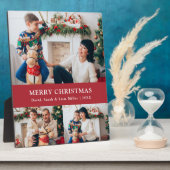 Photo Plaque Collage de photos de Noël (Côté)