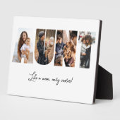 Photo Plaque Collage de photos de tante (Côté)