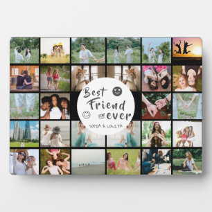 Photo Plaque Collage des meilleurs amis pour toujours 28