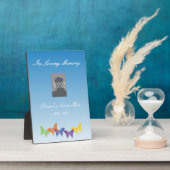 Photo Plaque commémorative avec papillons (Côté)