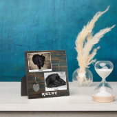 Photo Plaque commémorative de chien de compagnie en bois (Insitu)
