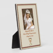 Photo Plaque commémorative de la première communion (Côté)