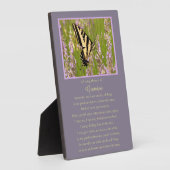 Photo Plaque commémorative grand-père ou grand-père (Côté)