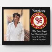 Photo Plaque commémorative HOJ aimée, regrettée et chéri (Devant)