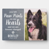 Photo Plaque commémorative pour animal de compagnie en a (Devant)