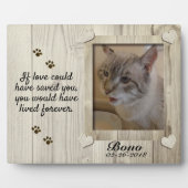 Photo Plaque commémorative pour animaux (Devant)