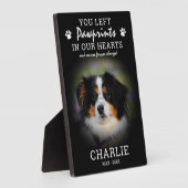 Photo Plaque commémorative pour animaux de compagnie 'em (Côté)