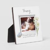 Photo Plaque commémorative pour animaux de compagnie ino (Recto)