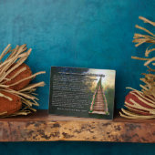 Photo Plaque commémorative Rainbow Bridge pour animaux d (Côté)