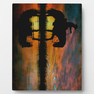 Photo Plaque Cowboy