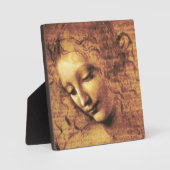 Photo Plaque Da Vinci La Scapigliata (Recto)