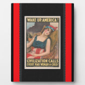 Photo Plaque d'affiche de Wake Up America (Devant)