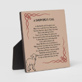 Photo Plaque d'appréciation du pasteur (Recto)