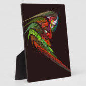 Photo Plaque d'art Abstraite de Chameleon (Côté)