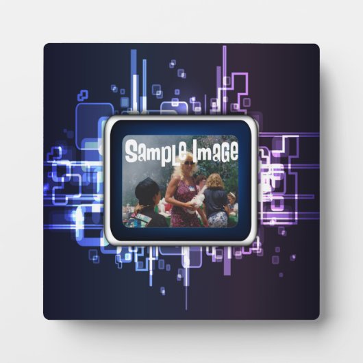 Photo Plaque d'art Abstraite de Neon (Devant)