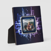 Photo Plaque d'art Abstraite de Neon (Recto)